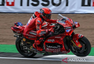 Marc Marquez jajal aerodinamika baru di sesi tes MotoGP Aragon