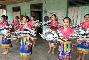 PT SAP dorong lestarikan budaya Suku Dayak di Desa Long Melah